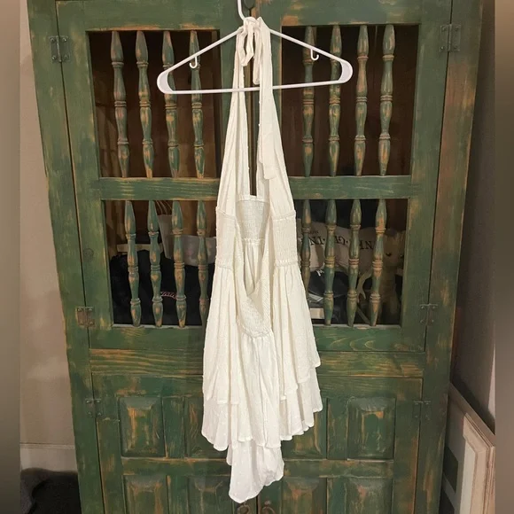 NWT Princess Polly Averie Halter Romper White - 12 - Picture 5 of 8